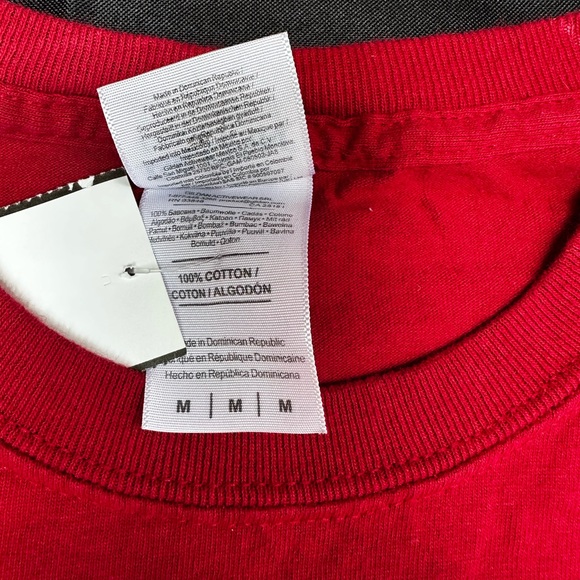 Harvard  Recreation Staff Red Cotton T-Shirt - Picture 4 of 4